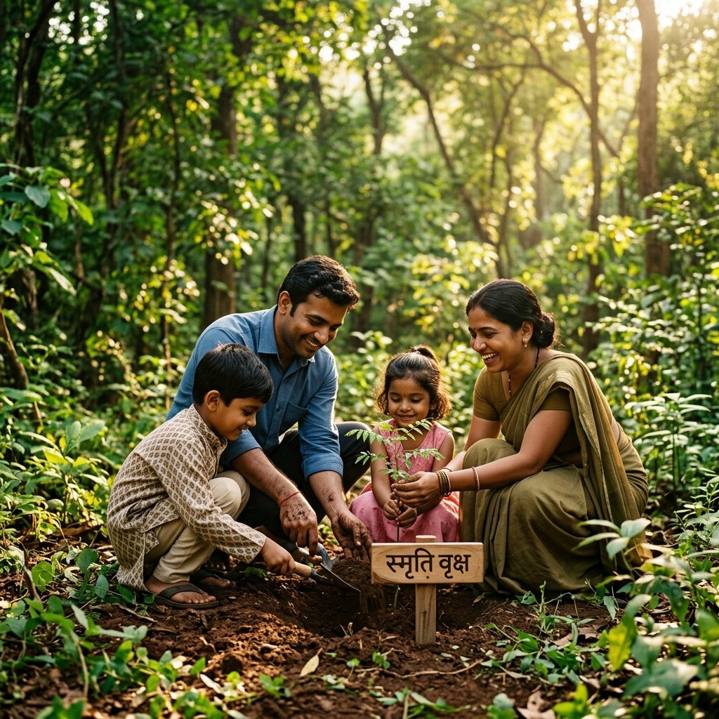 Memorial tree - Sharma family